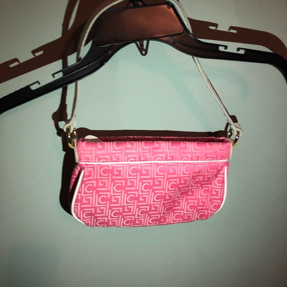 Pink Patterned Mini Shoulder Bag